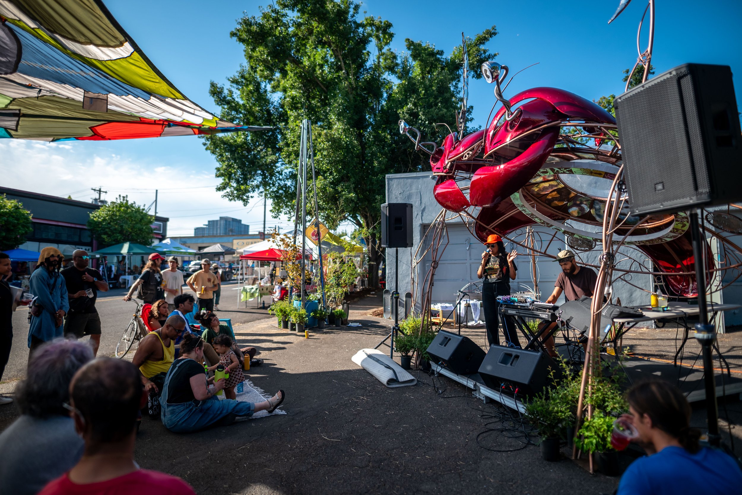 Photo of the Depave Block Party